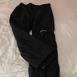 Spyder Men's Black Ski Pants-XL